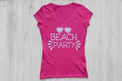 Beach Party Svg, Summer Svg, Beach Svg, Summer Beach Svg. Product Image 2