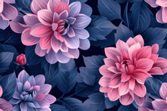 Beautiful Flowers Pattern Background Wallpaper Product Image 1