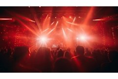 bokeh red blurred lights Product Image 1