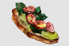 Mega sandwich watercolor png Product Image 3