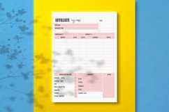 Affiliate Income Planner Pink Product Image 1