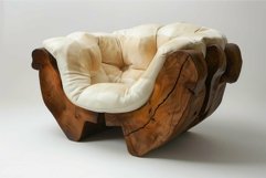 Luxurious armchair standing in an empty room Product Image 1