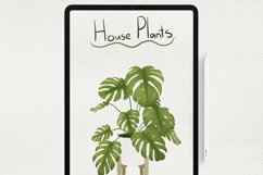 House PlantsPre-Cropped Digital Stickers for GoodNotes Product Image 3