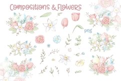 Easter Frames Watercolor Clipart Product Image 4