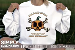 The Anti Spice Seasonal Anti-socialist Fall Sublimation Png Product Image 2