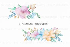 Watercolor Cute Easter Friend Clipart Product Image 4