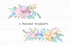 Watercolor Cute Easter Friend Clipart Product Image 4