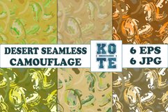 6 Seamless Military Desert Camouflage Product Image 1