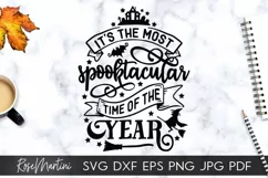 It's The Most Spooktacular Time Of The Year SVG Halloween Product Image 5
