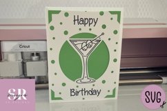 Birthday card insert design| Paper cutting | Cricut Joy svg Product Image 2