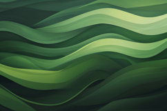 Green Background With Gentle Waves Product Image 1