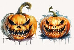 Halloween clipart, Pumpkin clipart, Pumpkin Product Image 3