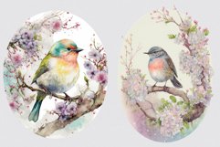 Spring birds clipart, Spring sublimation Product Image 3