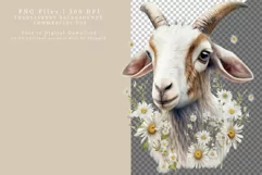 Goat clipart, Farm animals clipart, Farm sublimation Product Image 2