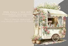 Vintage clipart, Floral shop sublimation, Sublimation Product Image 2