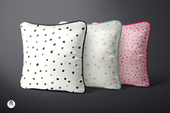 Irregular Hand-Drawn Tossed Dots Seamless Patterns Product Image 3