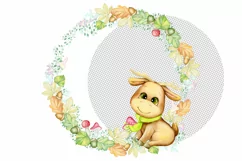 Watercolor clipart, moose animal, PNG Product Image 2