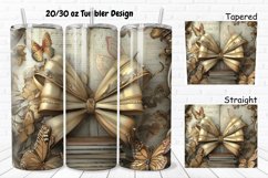3D About Books Bow Coquette 20/30oz Skinny Tumbler Product Image 1