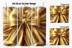 3D About Books Bow Coquette 20/30oz Skinny Tumbler Product Image 1