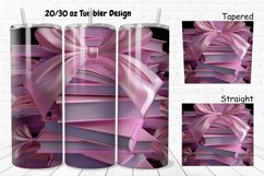 3D About Books Bow Coquette 20/30oz Skinny Tumbler Product Image 1