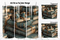 3D About Books Bow Coquette 20/30oz Skinny Tumbler Product Image 1