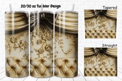 3D About Books Bow Coquette 20/30oz Skinny Tumbler Product Image 1