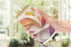 3D Abstract Autumn Glass Can Wraps Product Image 2
