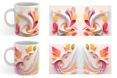 3D Abstract Autumn | Mug sublimation design Product Image 4
