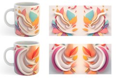 3D Abstract Autumn | Mug sublimation design Product Image 5