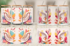 3D Abstract Autumn Glass Can Wraps Product Image 6