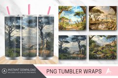 3D African Safari Tumbler wrap Product Image 1