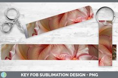 Gorgeous3D Agate Flowers Key Fob design.