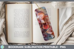 Gorgeous3D Agate Flowers Bookmark design.