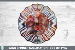 Gorgeous3D Agate Flowers Wind Spinner design.
