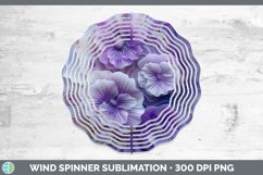 Gorgeous3D Agate Flowers Wind Spinner design.