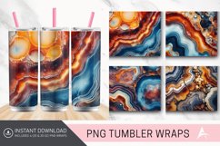 3D Agate Tumbler wrap Product Image 1