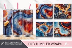 3D Agate Tumbler wrap Product Image 1