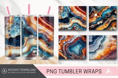 3D Agate Tumbler wrap Product Image 1