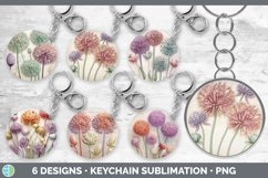 Bundle of six 3D Keychain designs.