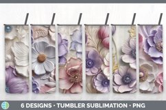 Bundle of six 3D Tumbler designs.