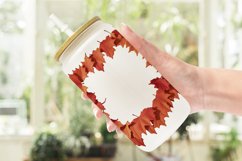 Glass Can Wraps 3D Autumn Frame Product Image 2