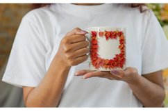 3D Autumn Frame Mug sublimation design Product Image 2