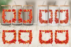 Glass Can Wraps 3D Autumn Frame Product Image 3
