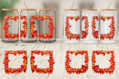 Glass Can Wraps 3D Autumn Frame Product Image 6