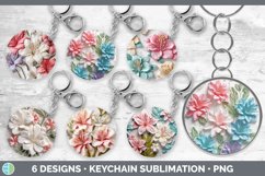 Bundle of six 3D Keychain designs.