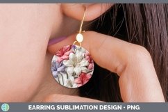 Gorgeous3D Round Earrings design.