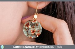 Gorgeous3D Round Earrings design.