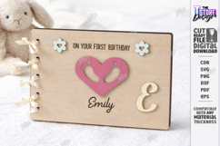 Baby Photo Album Laser Cut | Memory Books SVG | Kids Laser Product Image 1