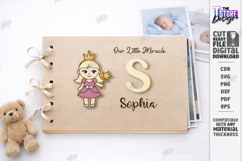 Baby Photo Album Laser Cut | Memory Books SVG | Kids Laser Product Image 1