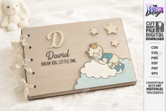 Baby Photo Album Laser Cut | Memory Books SVG | Kids Laser Product Image 1